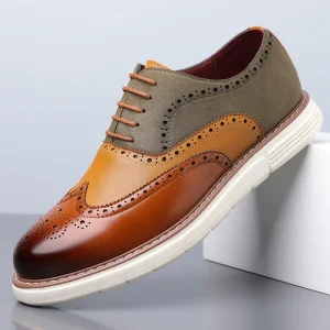 25707 British-style Business Casual Trendy Men Leather Shoes Summer Outdoor Party Men Wedding Shoes