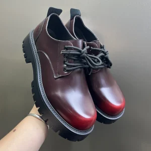 3138 New Fashion Multi color Men Derby Shoes Round Toe Comfort Office Dress Shoes Business Party Men Wedding Leather Shoes