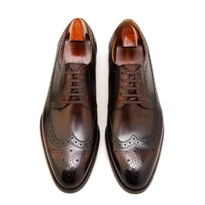 All Cow Men’s Leather Shoes Brogue Men’s Leather Shoes Classic Derby Shoes