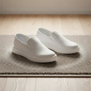 Anti-static Dust-Proof Electrostatic Shoes SPU Outsole Low-Top Wide Strip Medium Towel Men’s Food Processing Slip-resistant