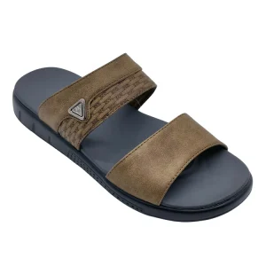 Arabic Style Men Breathable Beach Shoes Slippers Leather Sandals for Men