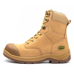 Austrillian Standard Steel Toe Cow Leather Industrial Safety Shoe Men’s Construction Protective Security Work Shoe Boot