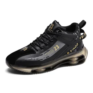 Autumn Fashion Men’s Walking Style Sneakers New Design Outdoor High-top Casual Sneakers