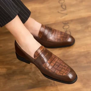 Autumn Italian Summer Formal Shoes Men Para Hombre Oxfords Moccasins Loafers Height Increasing Parties Black Dress Shoes