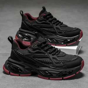 Autumn Men’s Shoes Fashion Breathable Trendy Versatile Thick Bottom Heightening Sports Casual Shoes for Men