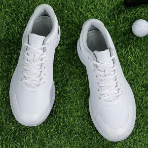 Big Size Golf Sports Shoes Men Ultra Waterproof Professional Hardwearing Golf Shoes