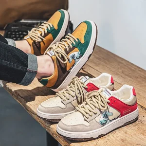 Breathable Casual Running and Sports Men Shoes Sneakers Lightweight Versatile Low Top Soft Sole Men Shoes Sport