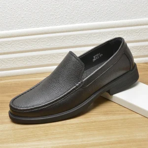 Breathable Leather Loafer Shoes for Men