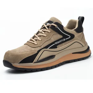 Breathable Steel Toe Safety Shoes Anti-slip Puncture-Proof Men’s Safety Shoes Manufacturer Work Shoes for Man