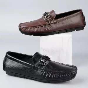 Business Casual Bean Shoes Loafers Soft soled Men’s Leather Shoes