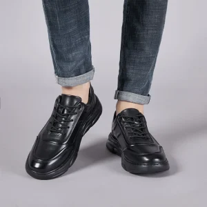 Business Casual Men’s Sports Versatile Leather Shoes Lightweight and Comfortable for Daily Use