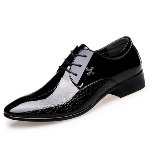 Business Pointed Toe High-end Dress Shoes for Men Leather Shoes Men’s Dress Shoe