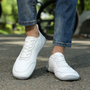 Casual Design Lace up Non slip Breathable Men’s Fitness Cycling Shoes Wide toed Barefoot Sneakers Summer for Outdoor