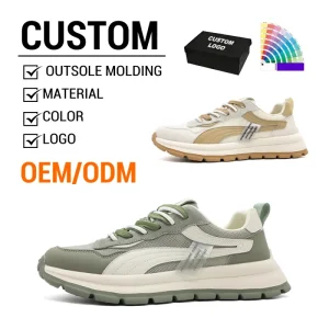 Casual Men’s Fashion Design Comfortable Walking Sneakers High Quality Mesh Upper Spring Summer Shoes Fashion Trend