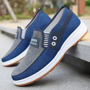 Casual Shoes Autumn Canvas Breathable Lightweight Men’s Casual Shoes for Daily Wear