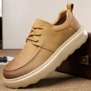 Casual Shoes Leather Shoes Thick Soled Shoes Dad Shoes Custom logo Classic Style Light Luxury Designer Leather Shoes