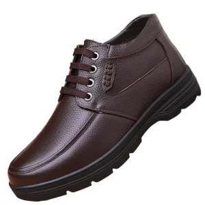 Classic Leather Shoes Men Office Formal Dress