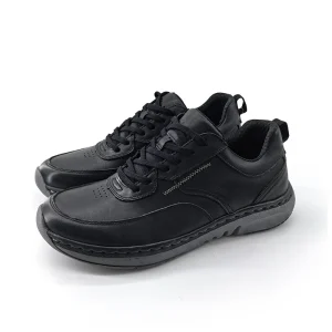 Classic Men’s Walking Style Sport Shoes Casual Retro Design Waterproof Genuine Leather Upper Lightweight Hard