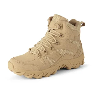 Climbing Sport Shoes Outdoor Hiking Boots Work Safety Boots Men’s Tactical Boots Desert Waterproof
