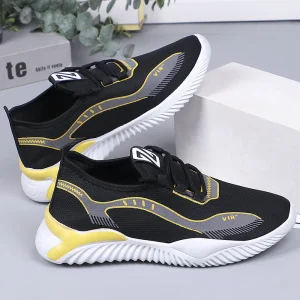 Comfortable Breathable Light Weight Summer Autumn Fashion Men’s Running Casual Sports Shoes