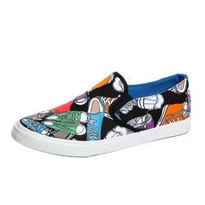 Comfortable Lightweight Colorful Breathable Male Canvas Loafers Espadrilles Spring Summer Autumn Walking Shoes Slip On