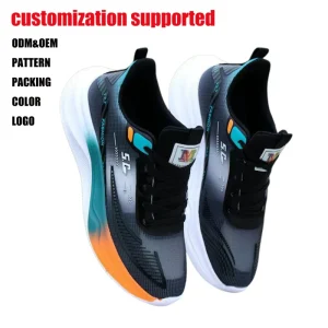 Comfortable Men’s Trainers Ultra light Sneakers Air Mesh Running Shoes Men’s Tennis Shoes Work