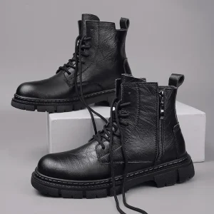 Comfortable Warm High top Bottes Martin Boots Stylish Casual Anti slip Large Size Men’s Martin Boots