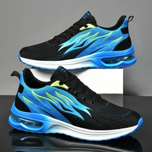Custom Breathable Mesh Fashion Trend Men Women’s Lightweight Waterproof Running Casual Shoes EVA Midsole Anti-Slip Hard-Wearing