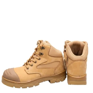 Custom Construction Worker Outdoor Waterproof Anti Slip Lightweight Industrial Safety Mens Steel Toe Work Boots Safety Shoes