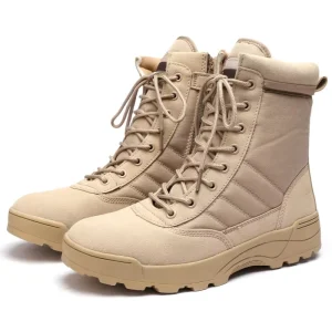 Custom Jungle Training Shoes Outdoor Hiking Boots Black Men’s Tactical Shoes