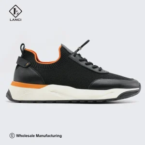 Custom Knit Sneaker Manufacturer Designer Men’s Shoes Luxury High Quality Knit Sneaker Custom Design Men’s Knit Sneakers