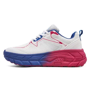 Custom Logo Breathable Mesh Gradient Cushioning Running Shoes Large Size Lightweight Men Sports Sneakers For Wholesalers