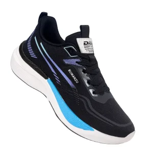 Custom Men’s Autumn Fashion Running Shoes Breathable Comfort Anti Slippery Lace Up Hard Wearing Barefoot Mesh Upper