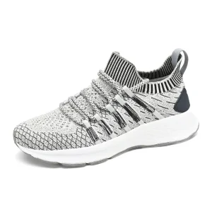 Custom Men’s Casual Sneakers Ultra Lightweight Breathable Mesh Slip-On Walking Running Sports Shoes for Autumn Winter