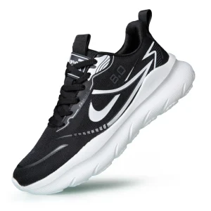 Custom Sporty Fashionable Men’s Running Shoes Lightweight Breathable Sneakers for Spring Street Style