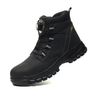 Customised Men’s Work Shoes Waterproof Wear resistant Steel Toe Puncture Resistant Safety Shoes