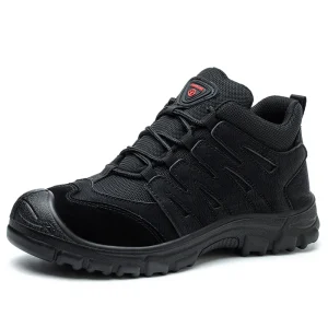 Customizable Unisex Modern Safety Shoes for Men Standard Steel Toe Protective Anti puncture Lightweight Factory Work Shoes