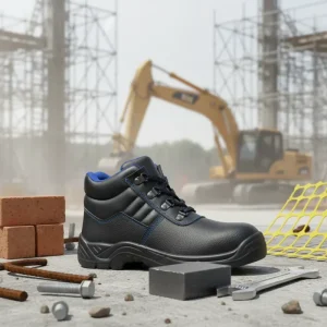 Customize Men’s Indestructible S3 Work Safety Shoes Steel Toe Oil Resistant Waterproof Leather Protective Footwear for Work