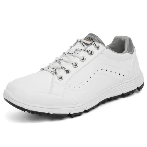 Customized Logo Men’s Nail Sports Golf Sneakers Cross-Border Fashion for Golf Comfortable Golf Shoes