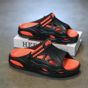 Customized Men’s Premium EVA Travel Sandals Indoor Casual Beach Slippers for Students