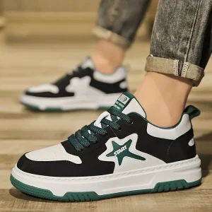 Designer Walking Design Casual Lace-up Rubber Sneakers with Low Top Design Men’s Skateboarding Shoes