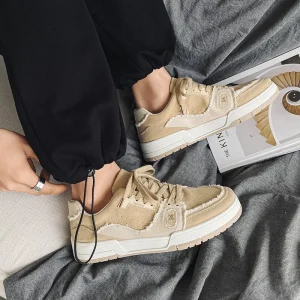 Direct Sales Colored Mesh Breathable Outdoor Sports Activities Skateboarding Walking Men’s Canvas Shoes Harajuku Style
