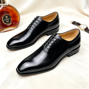 Dress Shoes Business Men’s Oxford Shoes Black Men’s Work Office Wedding Men’s Leather Shoes Design OEM/ODM Available