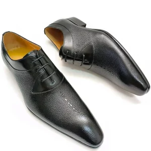 Elegant Men’s Dress Shoes New Style Genuine Leather Oxfords Office Suitable Dress Shoes for Men