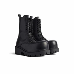 Extra Round Toe Winter Stomper Boots Luxury Calfskin Men’s Skiwear Calfskin Leather Men’s Alaska Snow Boots Men’s Stomper Bootie