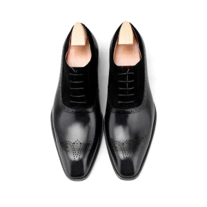 F64 P7 Classic Fashion Wedding Office Stylish Handmade Genuine Oxford Leather Formal Mens Dress Shoes