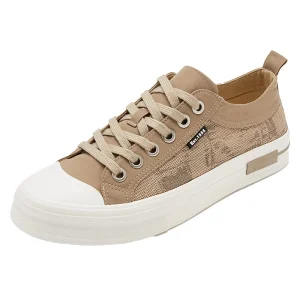 Factory High Quality Men’s Lightweight Breathable Summer Walking Sports Sneakers Canvas Shoes