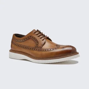 Factory Original Design Leather Derby Formal Dress Shoes for Men
