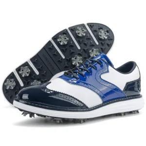 Factory Professional Men Top Quality Comfortable Waterproof Custom Outdoor Golf Shoes with Spikes Size39-47