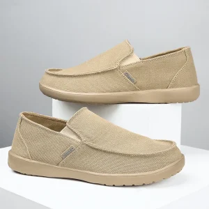 Factory Slip-on Outdoor Sport Walking Shoes Low MOQ Lightweight Comfort Men’s Summer Breathable Casual Shoes